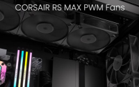 CORSAIR 推出 30 毫米厚 RS Max 系列风扇